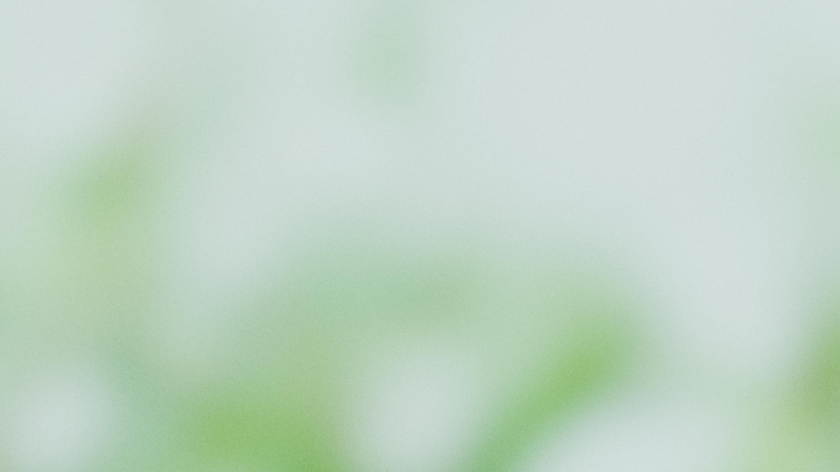 Green blur.