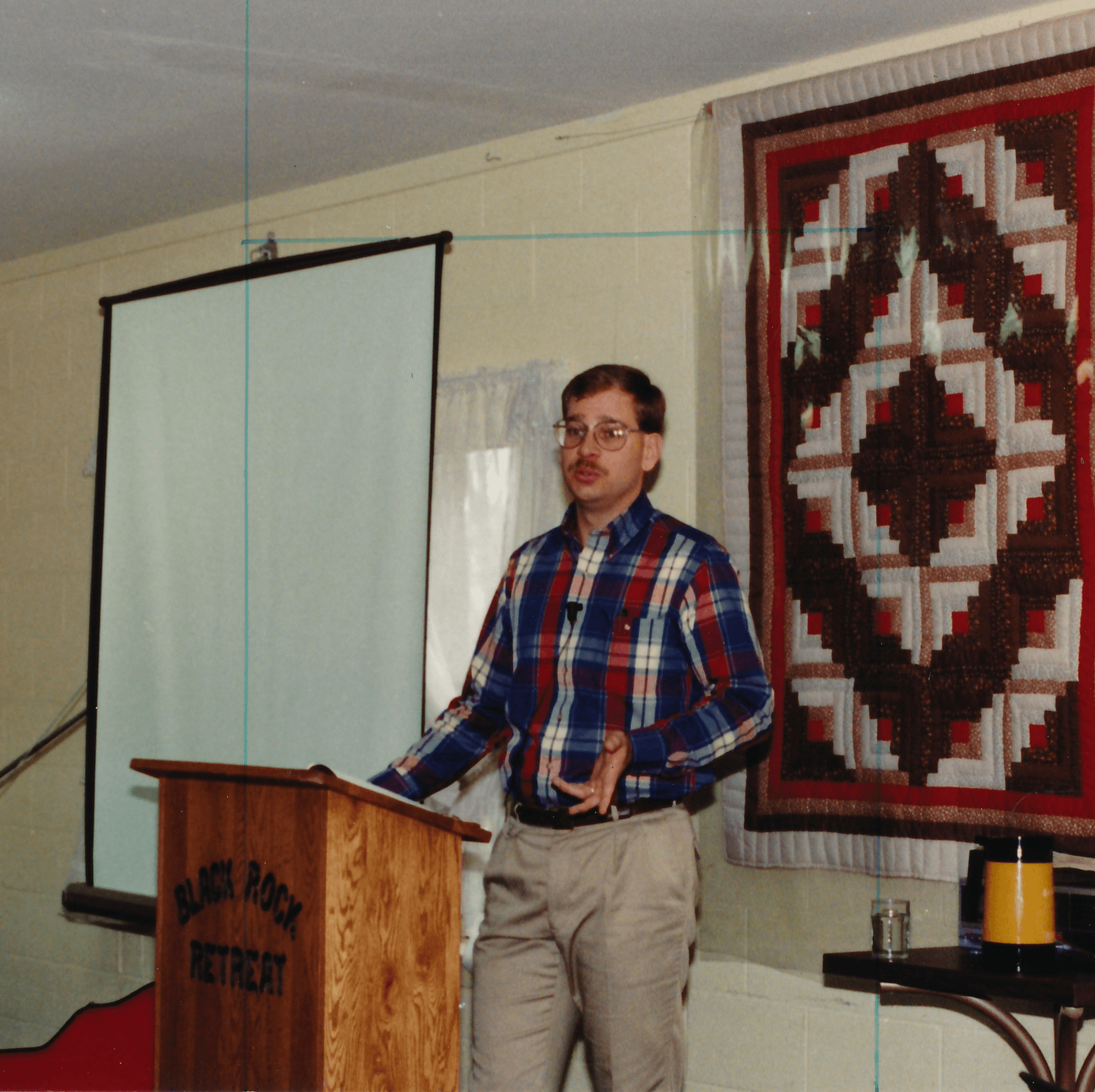 Barry Wissler at Black Rock Retreat.